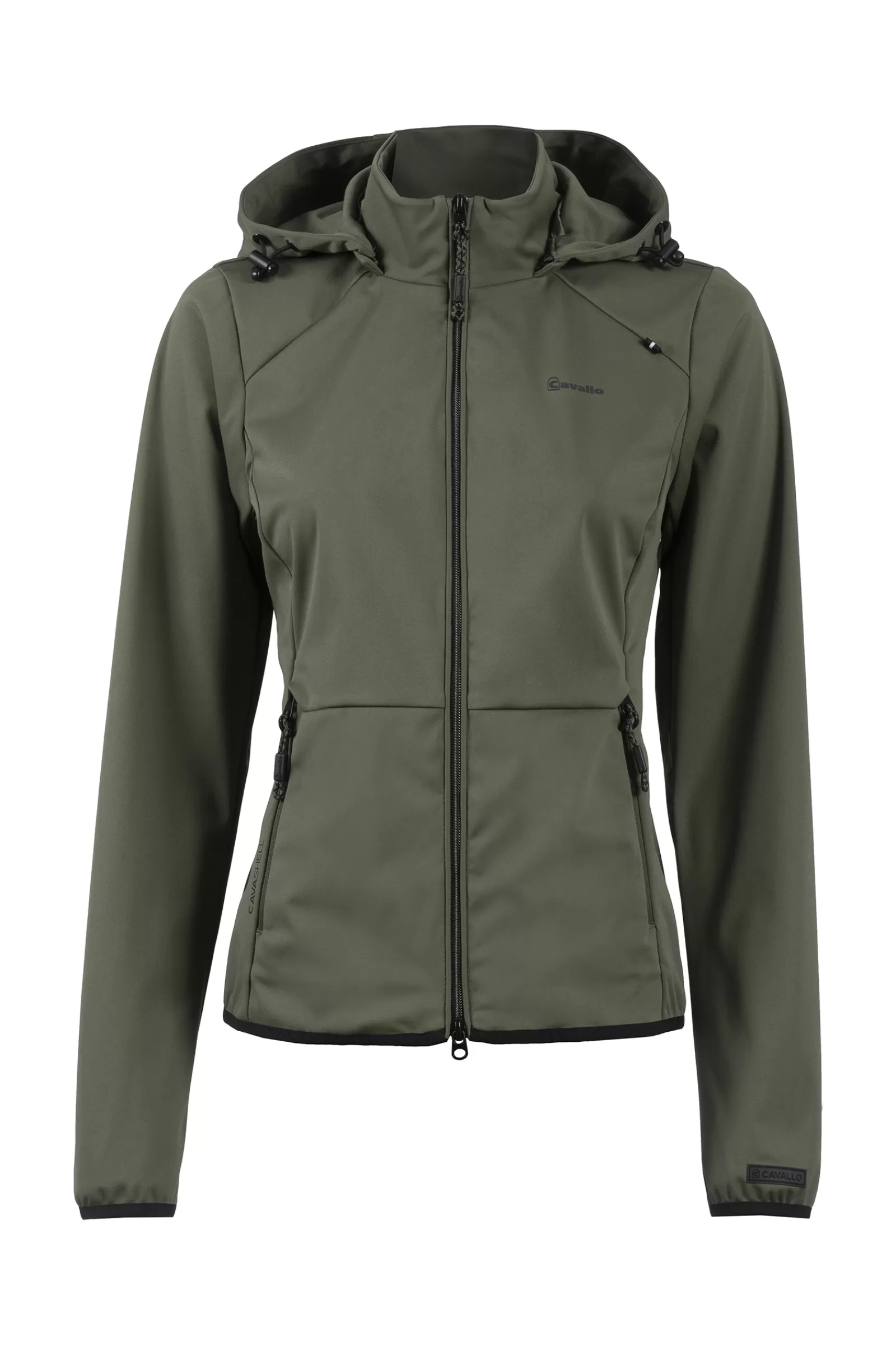 Discount cavallo Cavafaith Naisten Softshell-Takki Oliv