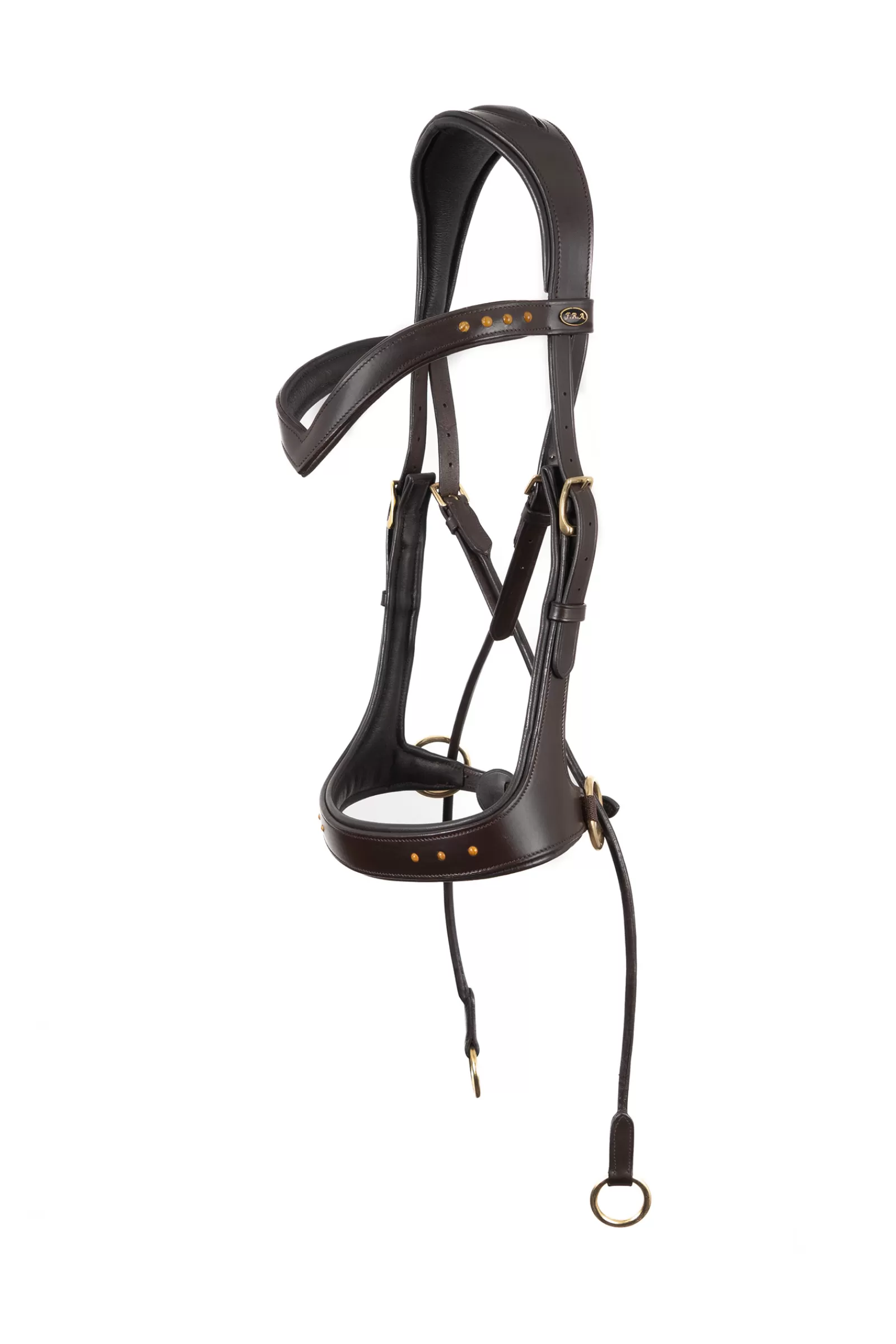 fra F.R.A. Glory Jaw-Crossed Bitless Bridle (System 5), Brown Fashion