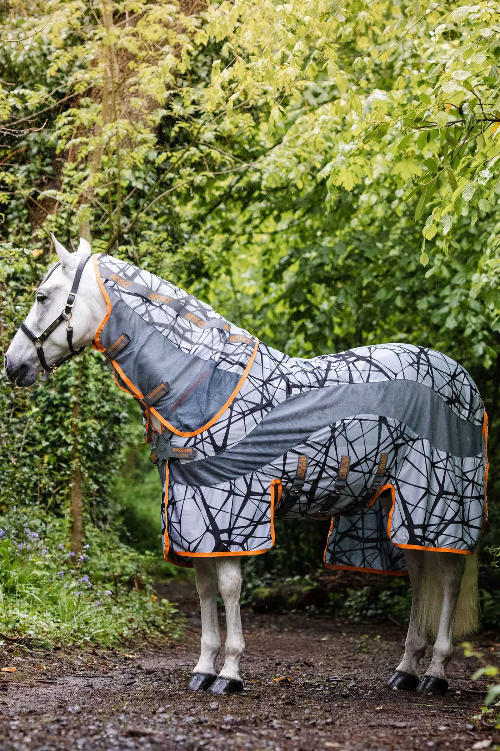 horseware Amigo Camofly Hyonteisloimi Grey/Orange Store