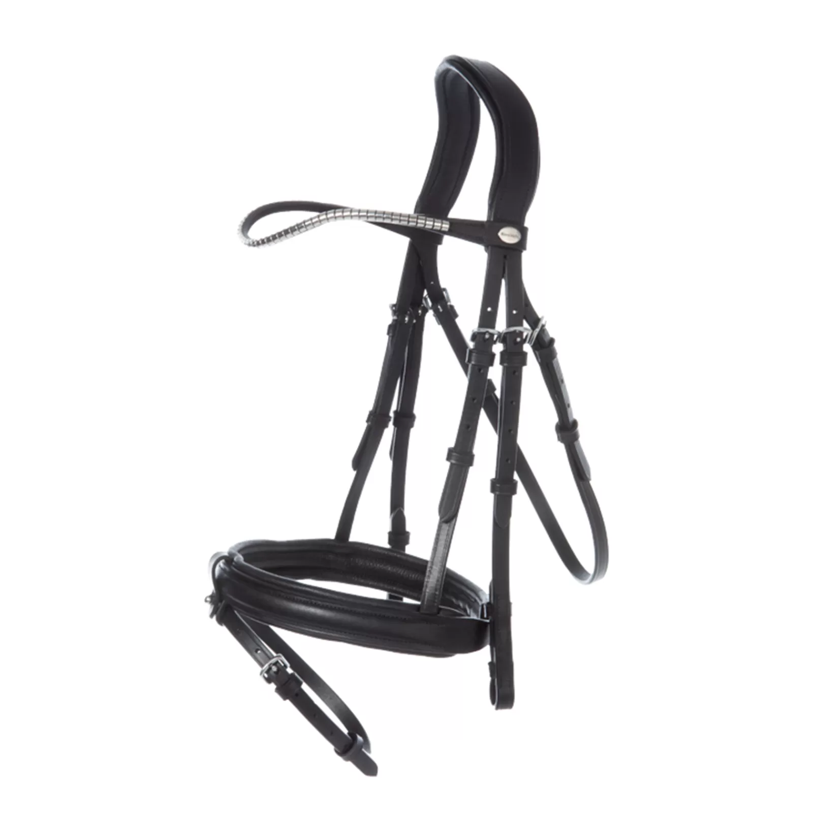 kavalkade Clinchesse Bridle Black/Silver Outlet