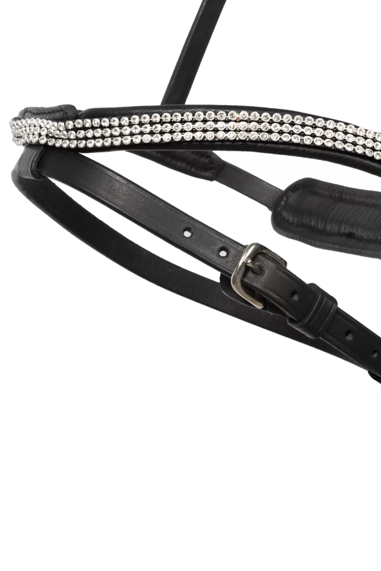 kavalkade Hvitur English Noseband For Aradis Icelandic Bridle Black Outlet