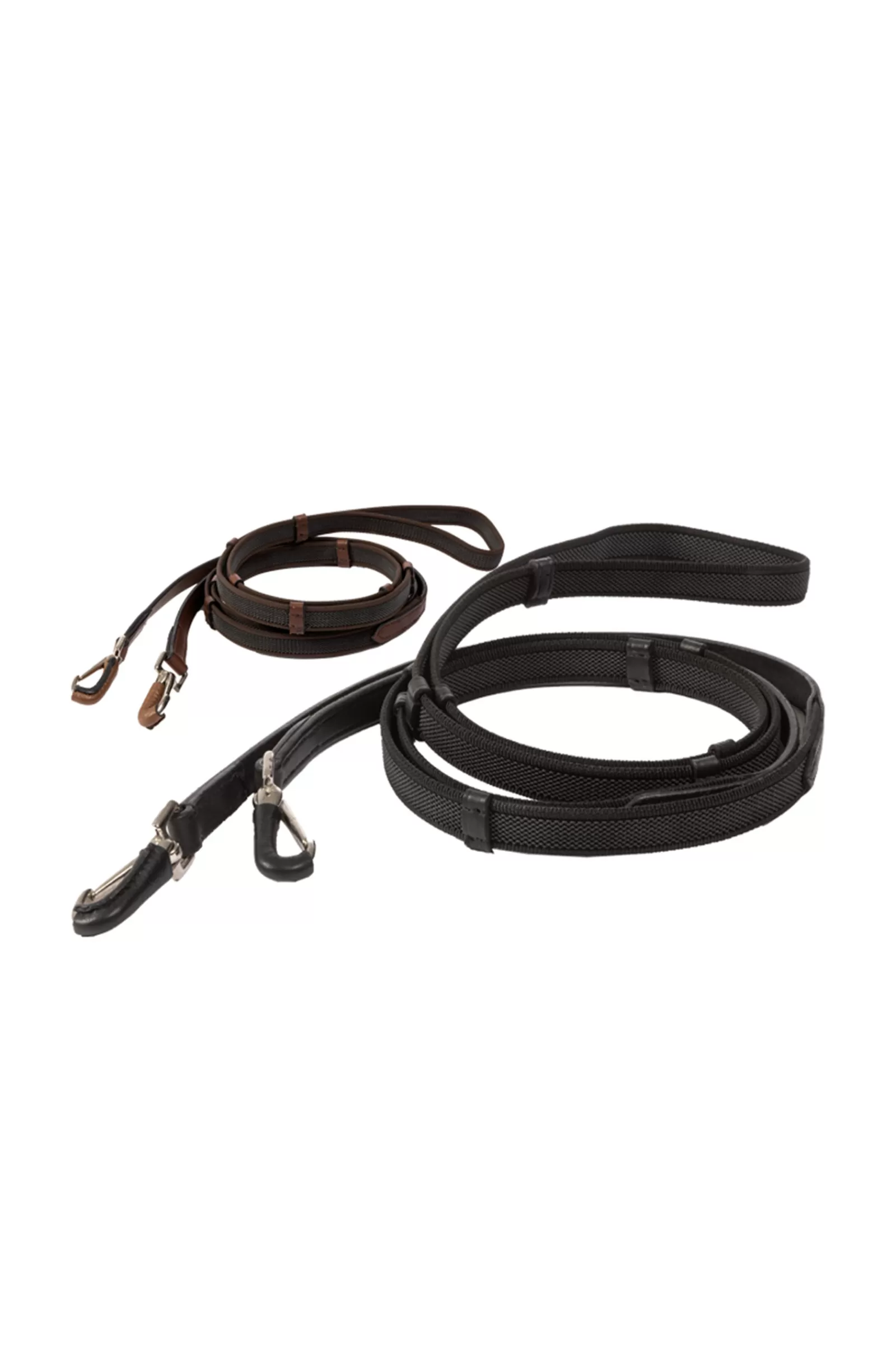 kavalkade Icelandic Rubberised Reins Black Outlet