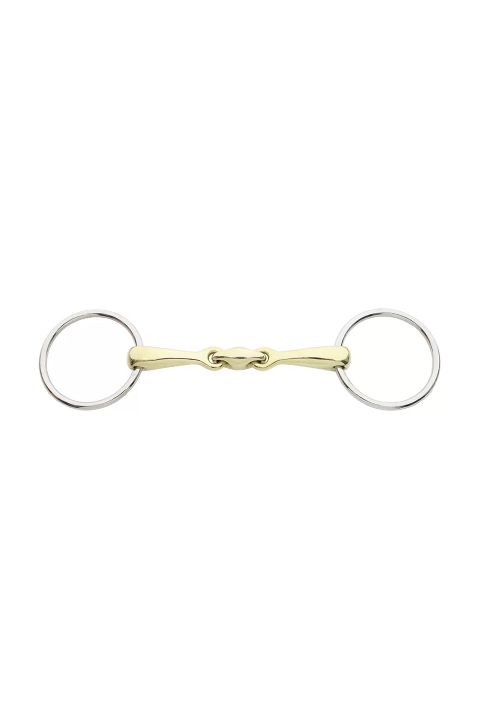 kavalkade Kavalbit Double Jointed Loose Ring Snaffle Silver Cheap