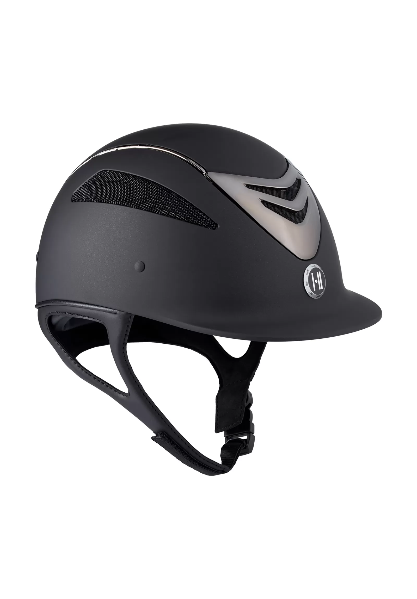 Hot onek Defender Pro Matt Chrome Ratsastuskypara Black/Gray