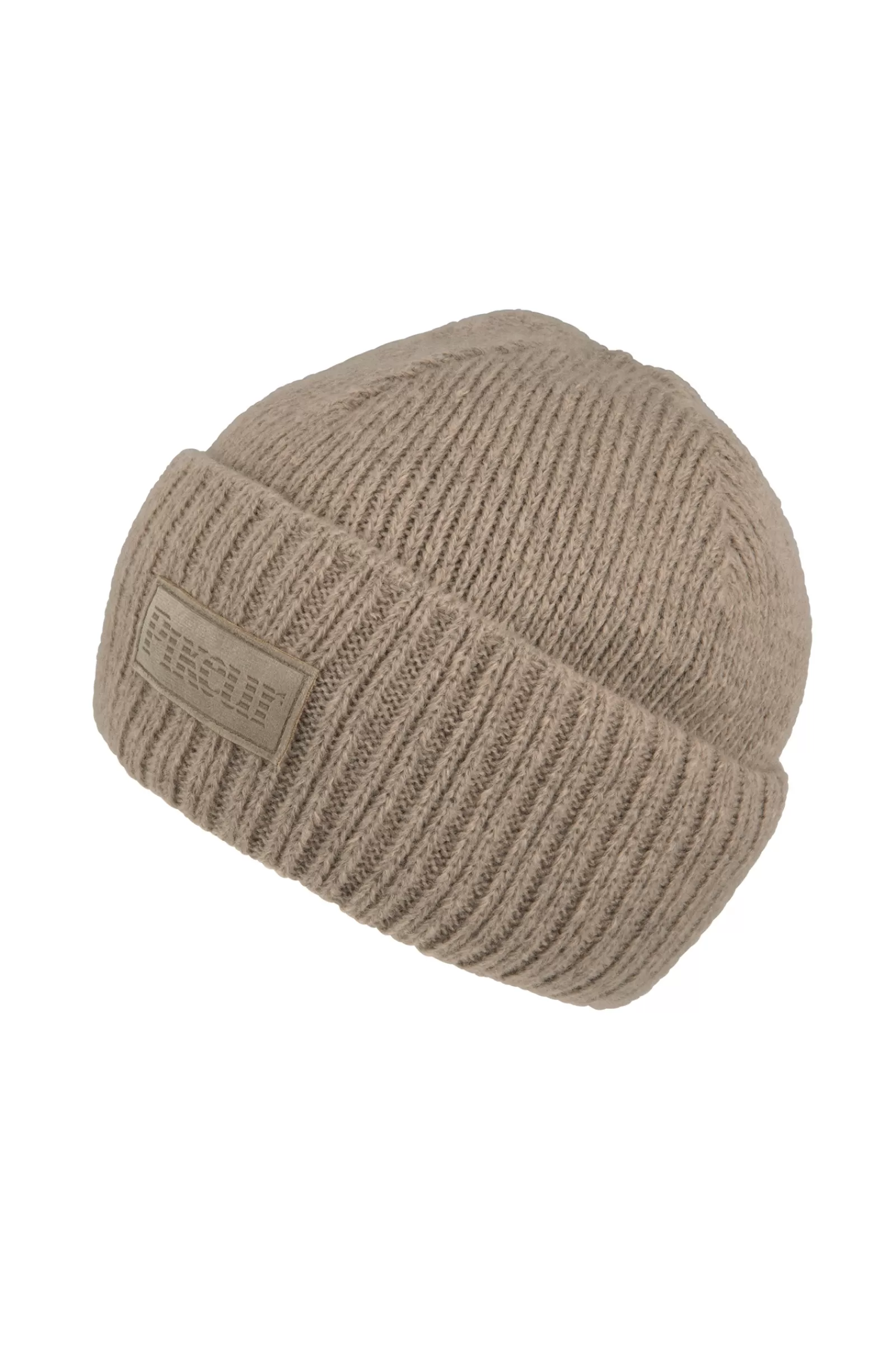 Sale pikeur Beanie Batch Classic Sports Soft Taupe