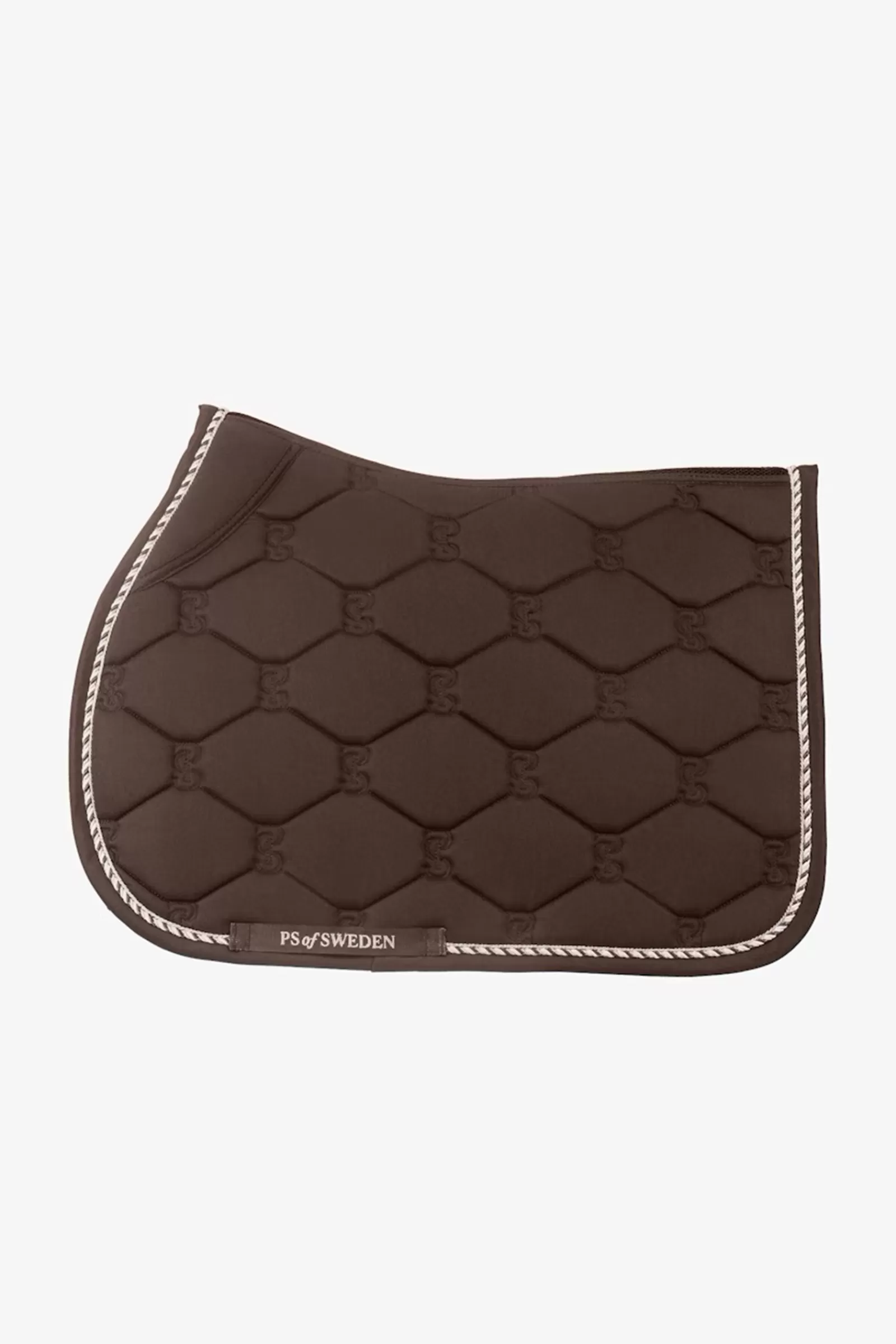 psofsweden Ps Of Sweden Cotton Signature Jump Saddle Pad Coffee Liqueur Store