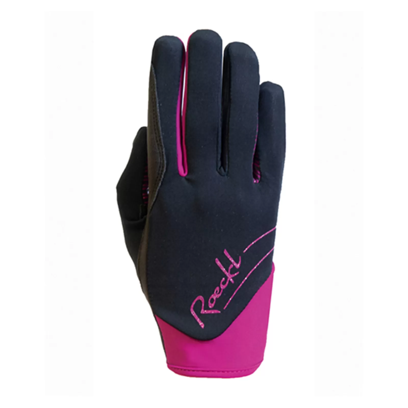 Cheap roeckl Ratsastuskasineet June Black/Bougainvillaea Pink