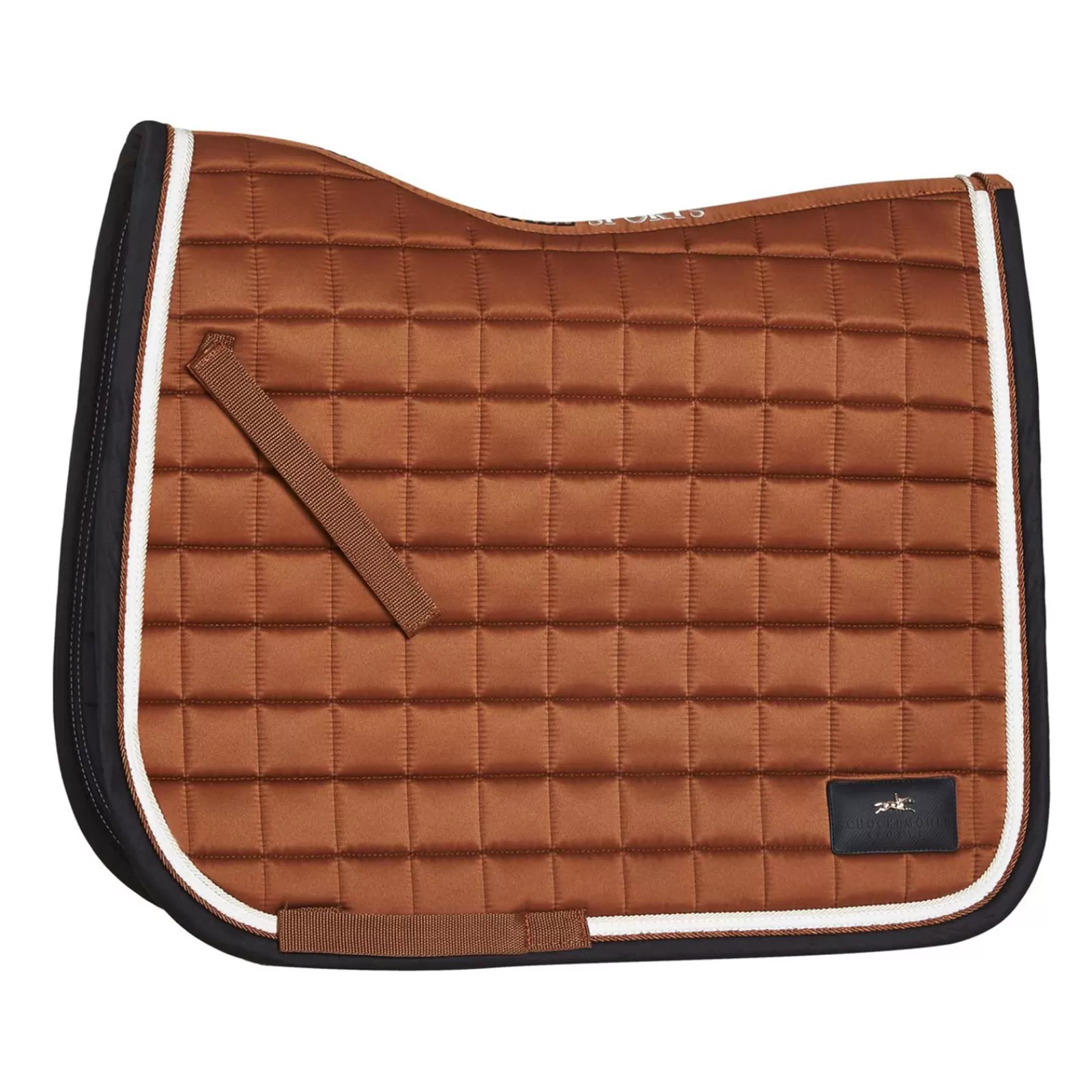 schockemohle Schockemoehle Spirit Pad Dressage Saddle Pad Brown Discount