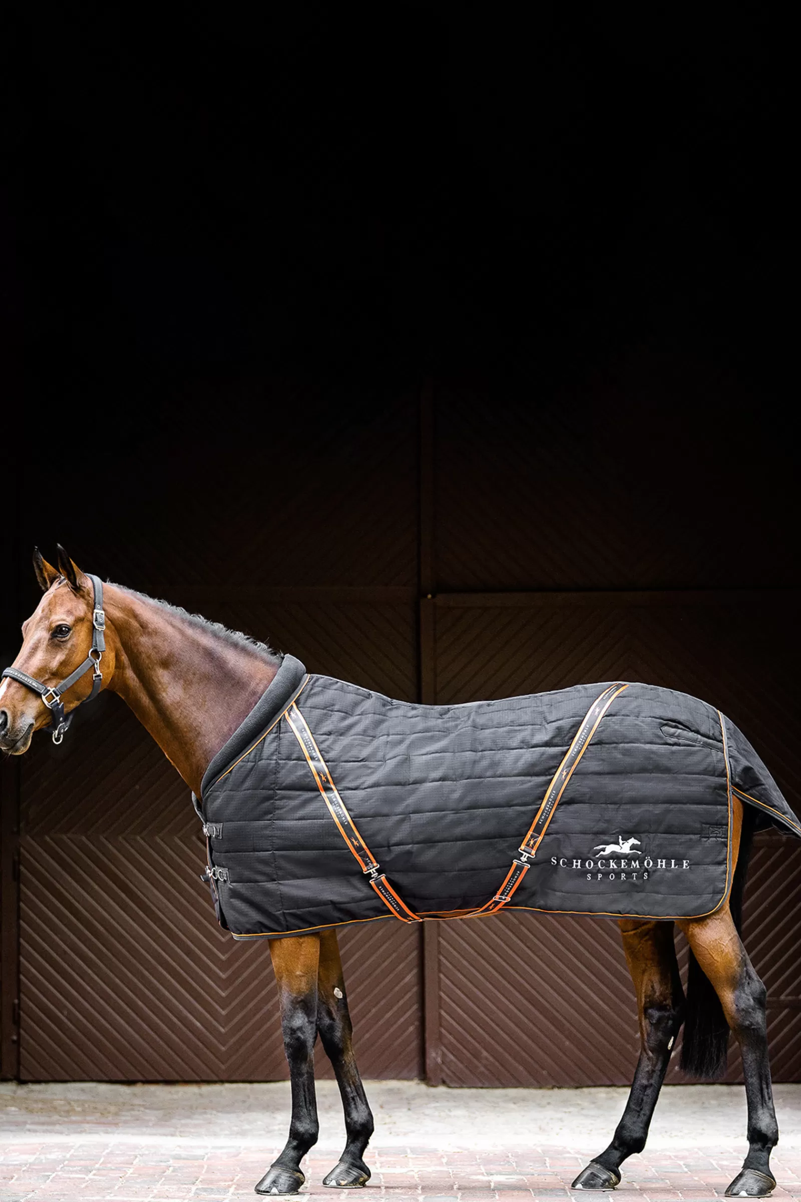 schockemohle New Alltime Stable Rug, 400G Graphite Dark Grey Best Sale