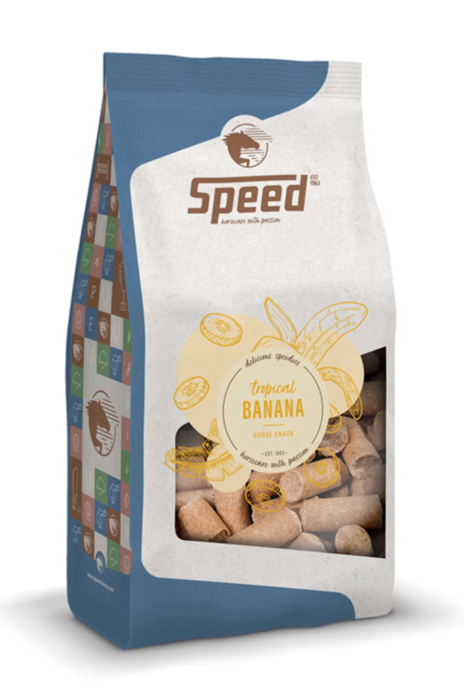 speed Banana Delicious ies, Makupalat, 1 Kg White/Blue Discount