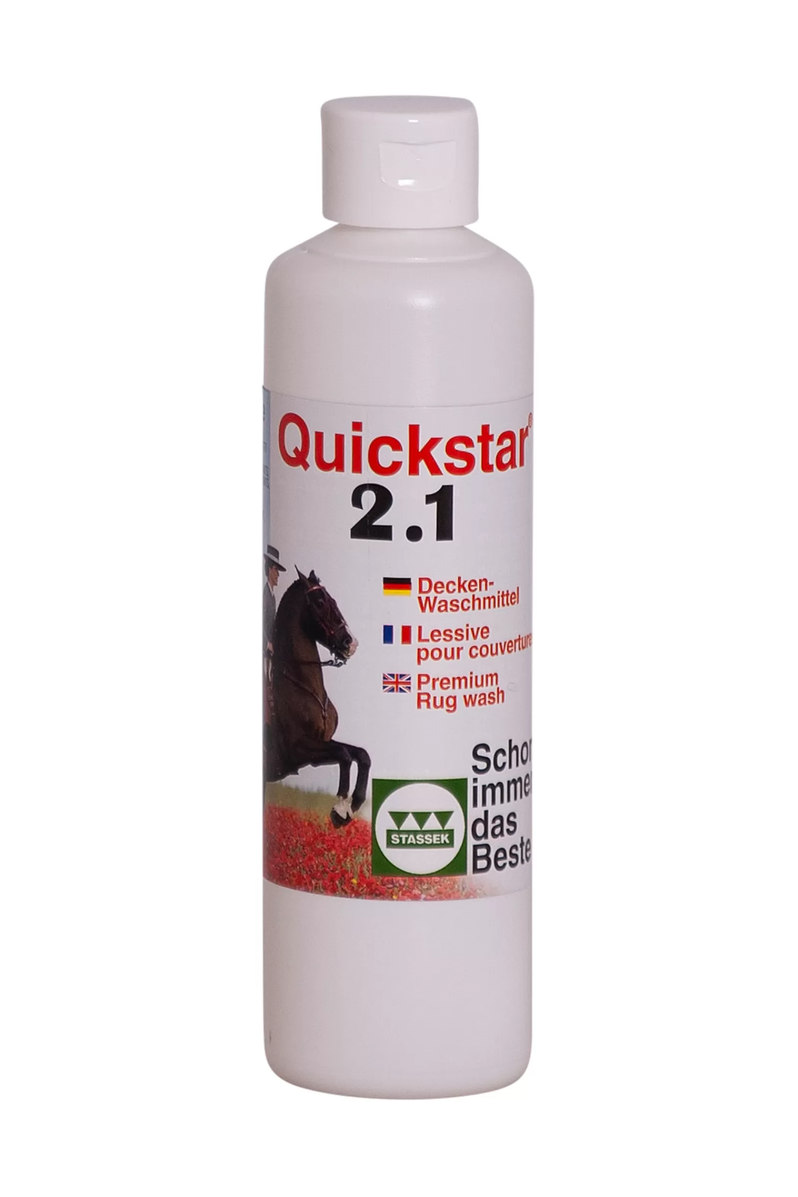 stassek Quickstar 2.1 Premium Pesuaine Loimille Ja Satulahuoville, 250 Ml Clear Flash Sale