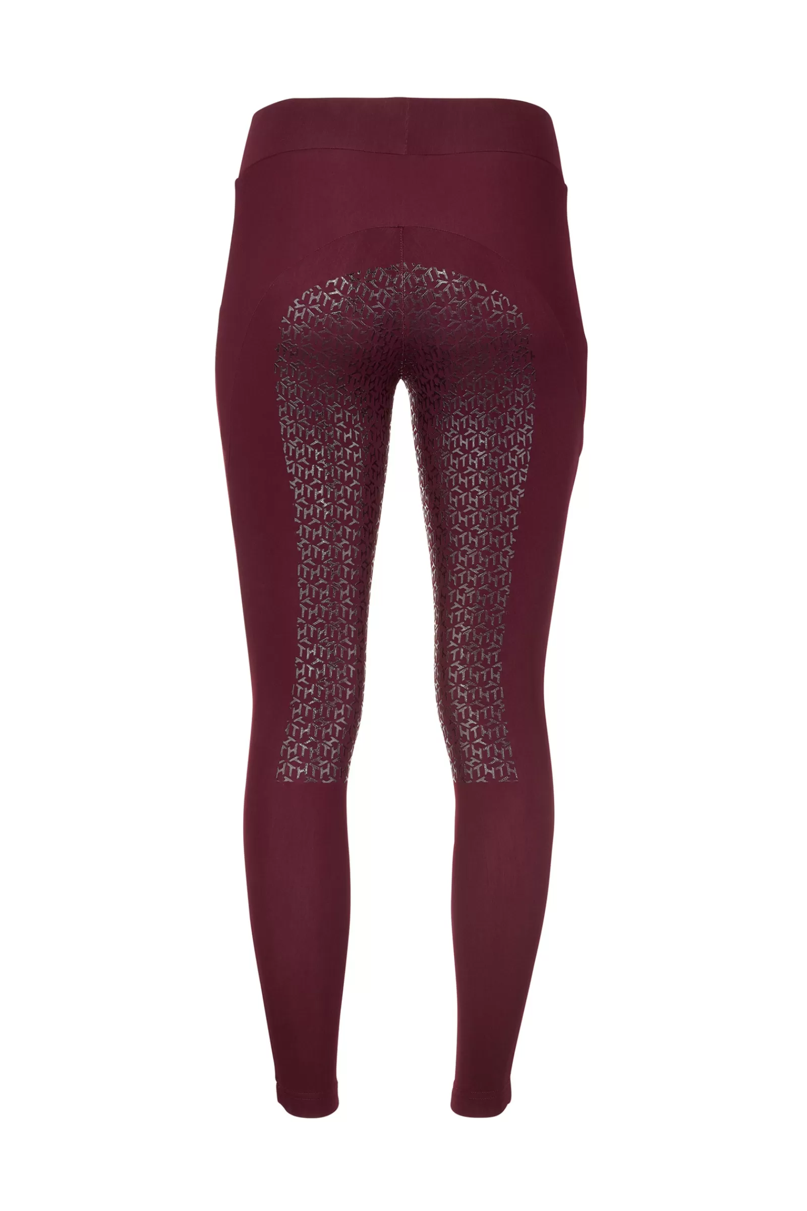 Cheap tommyhilfigerequestrian Tommy Hilfiger Equestrian Women'S Full Grip Thermo Riding Tights Burgundy