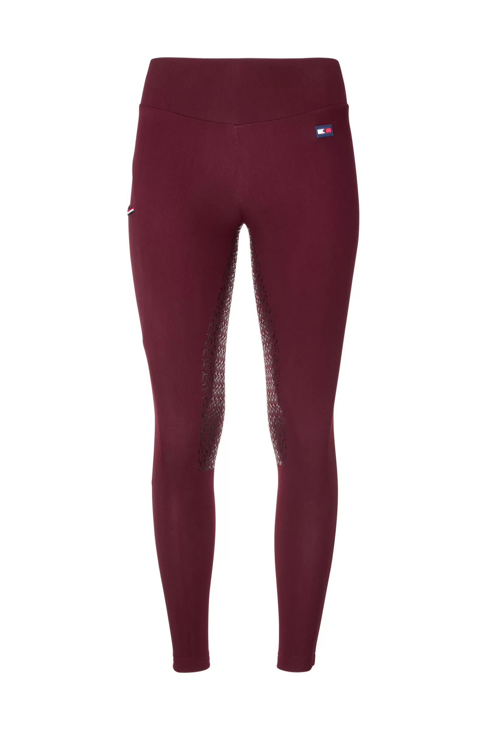 Cheap tommyhilfigerequestrian Tommy Hilfiger Equestrian Women'S Full Grip Thermo Riding Tights Burgundy