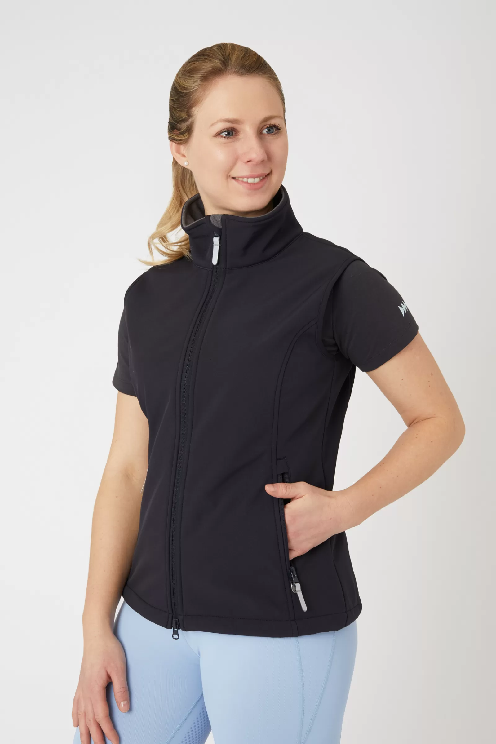 New * Trisha Naisten Softshell-Liivi Dark Navy