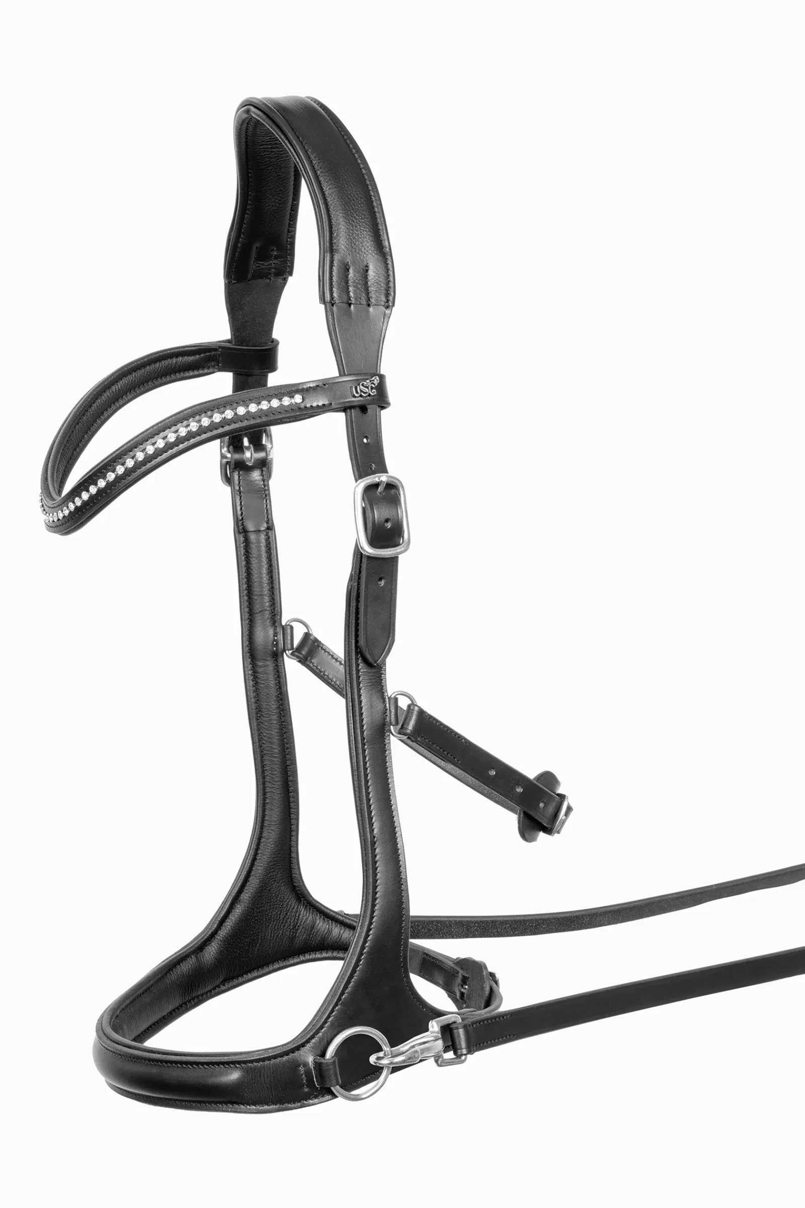 usg Trust Bitless Bridle Black New