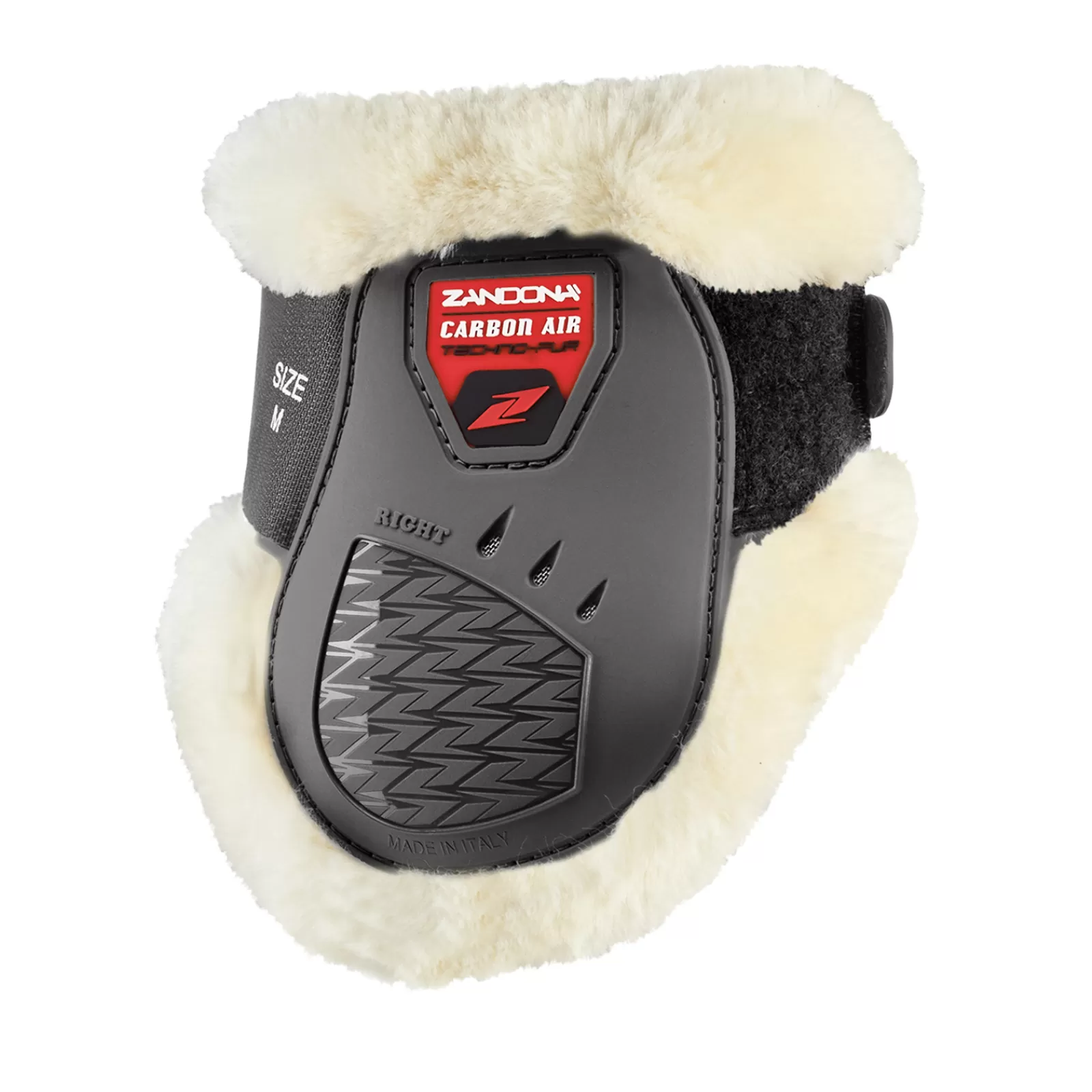 zandona Carbon Air Techno-Fur Junior Hivutussuojat Black Clearance