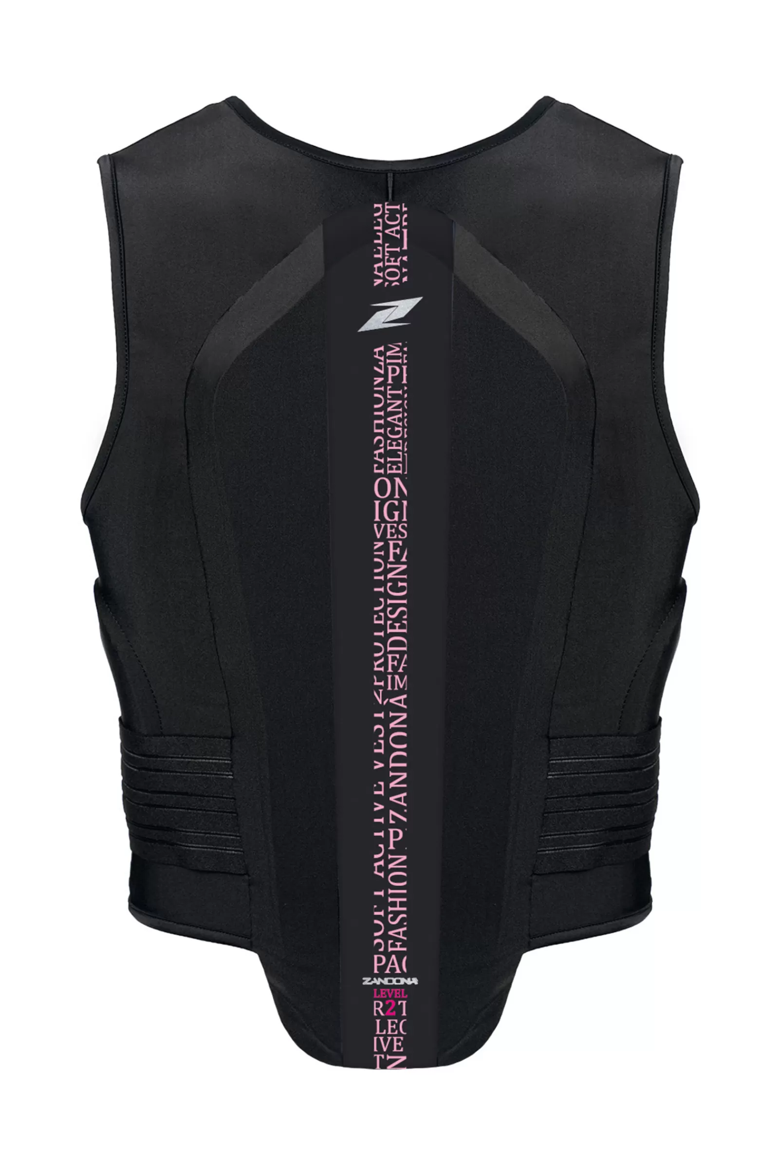 Store zandona Soft Vest Pro X8 (178-187 Cm) Selkapanssari Black/Light Pink Stretch